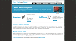 Desktop Screenshot of netleadfinder.com